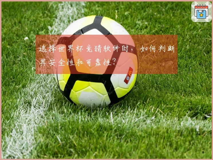 选择世界杯竞猜软件时，如何判断其安全性和可靠性？