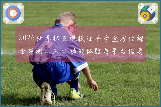 2026世界杯正规投注平台全方位综合评测，入口功能体验与平台信息一览无余