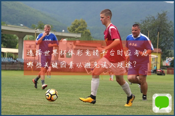 选择世界杯体彩竞猜平台时应考虑哪些关键因素以避免误入歧途？